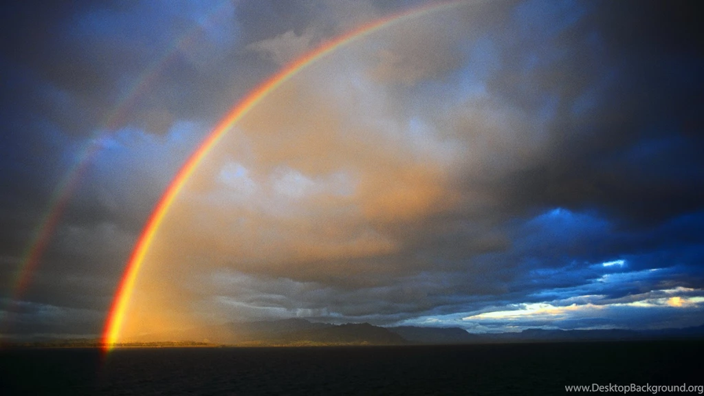 Cloudy Rainbow Wallpapers