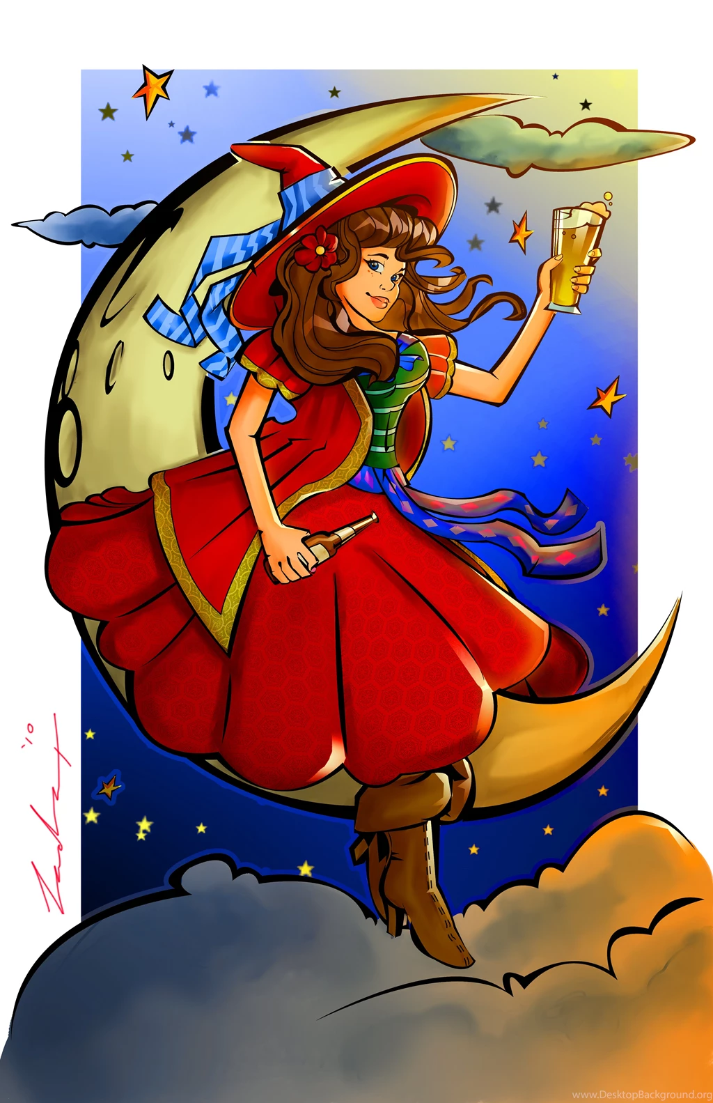 Miller High Life Girl By SeanLenahanSD On DeviantArt