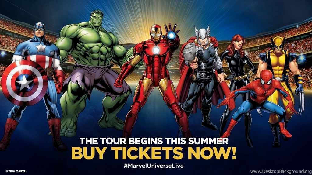 MARVEL UNIVERSE LIVE Superhero Comics Game Concert Cosplay ...