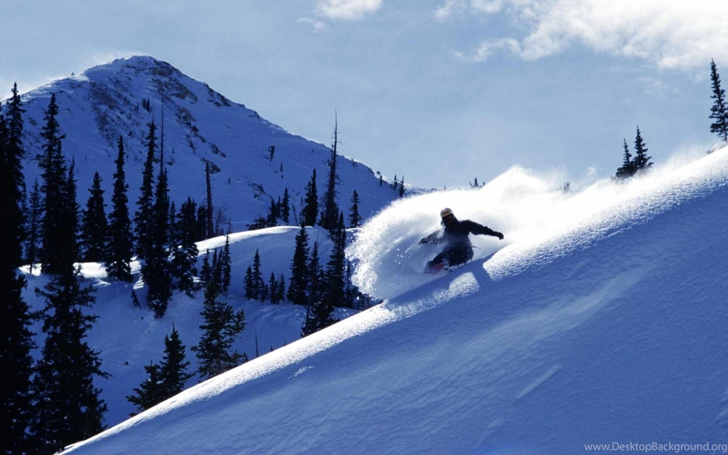 Mountains Nature Snow Landscapes Snowboarding