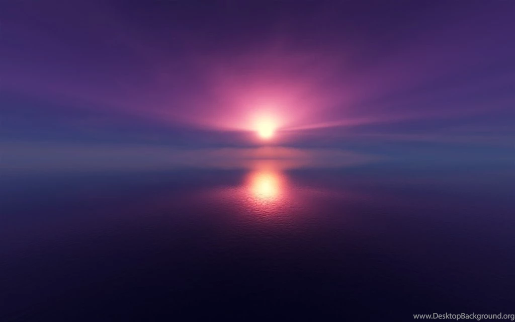 Beautiful Purple Sunset