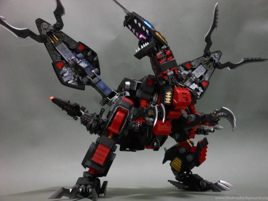 Zoids Power!!! Geno Breaker Raven Ver. FULL LEDs. Photoreview No ...