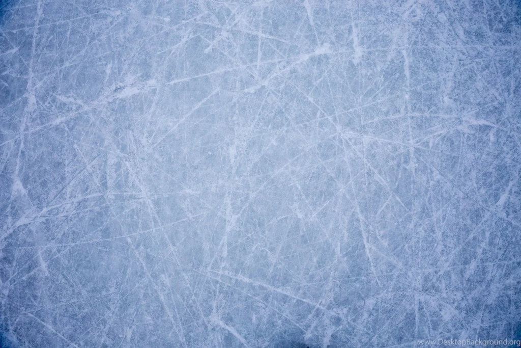 Hockey Ice Close Up