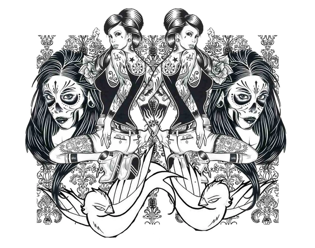 TATTOO/GRAFFITI GIRLS