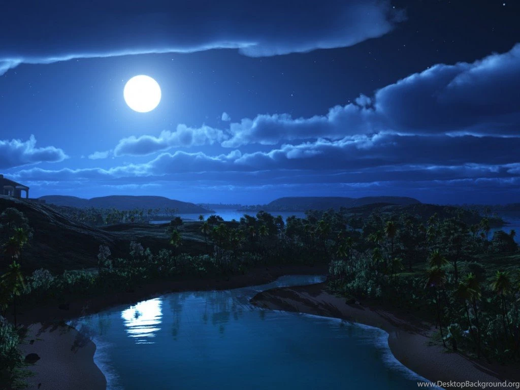 Wallpapers Beautiful Moon View Hd Wallpapers Moon Wallpapers Moon Desktop Background