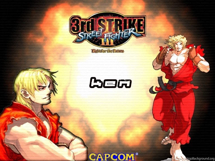 Wallpapers Video Games > Wallpapers Street Fighter Ken 3rd Strike ...