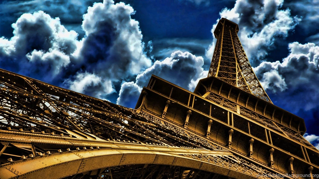 Eiffel Tower Paris Hdr Photography