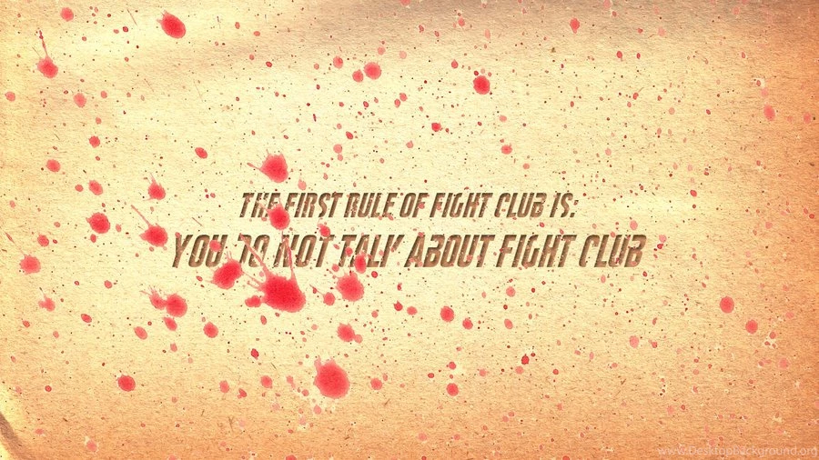 First Rule Of Fight Club By MariuxV On DeviantArt