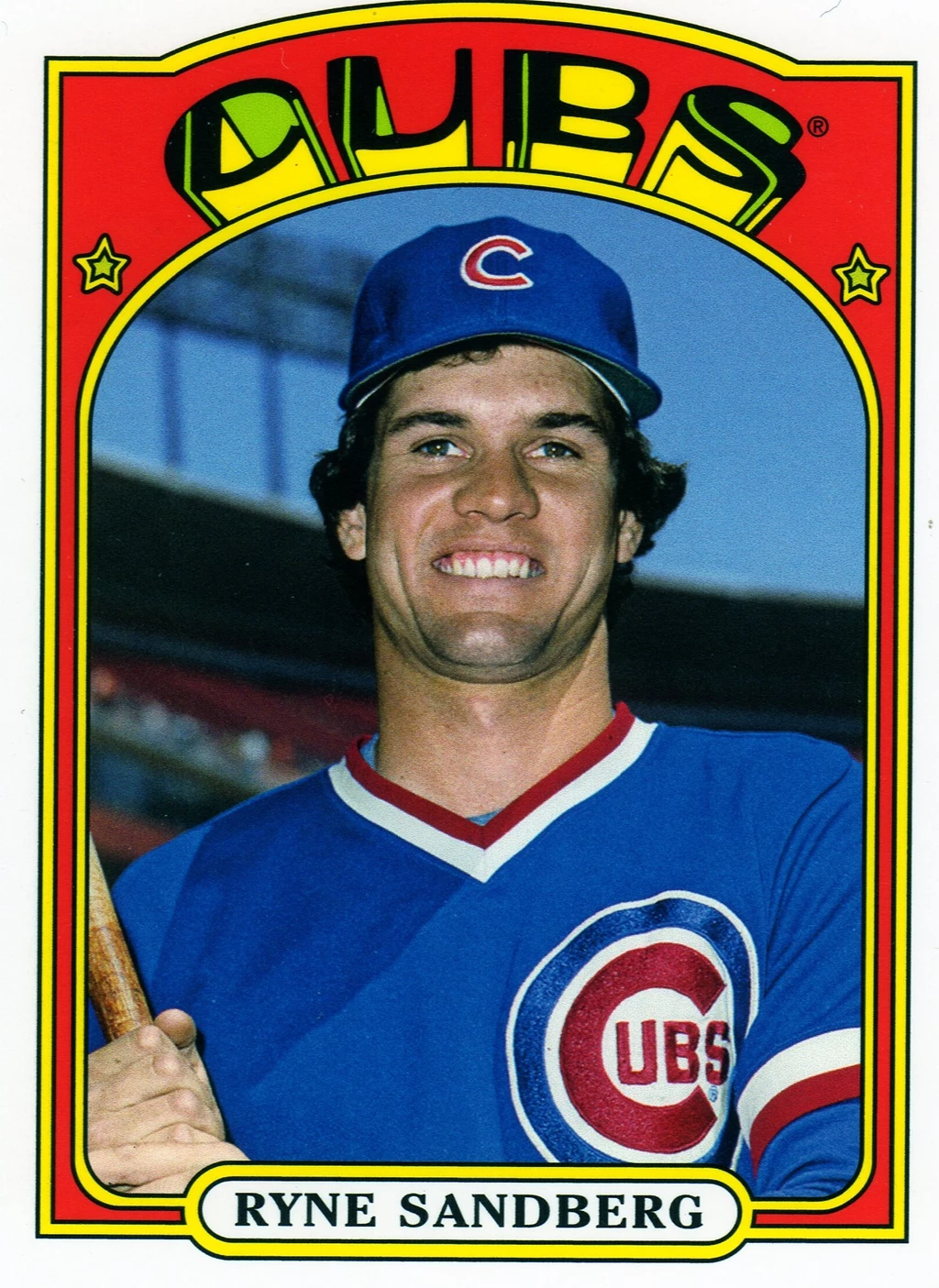 Topps Archive Baseball Card Set: Retro Fun Bleed Cubbie Blue