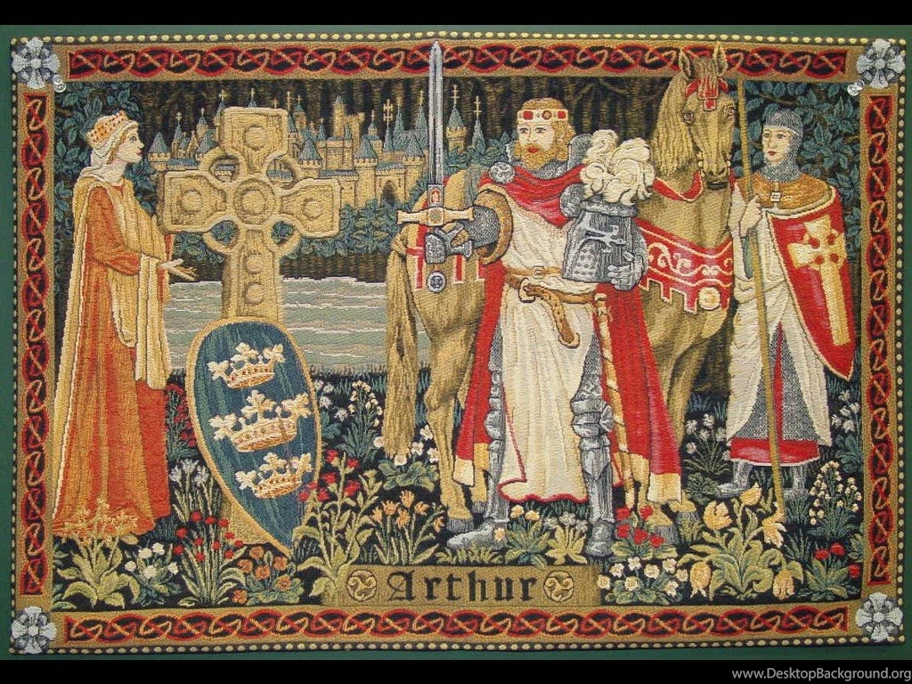 My Free Wallpapers Artistic Wallpapers : King Arthur Tapestry