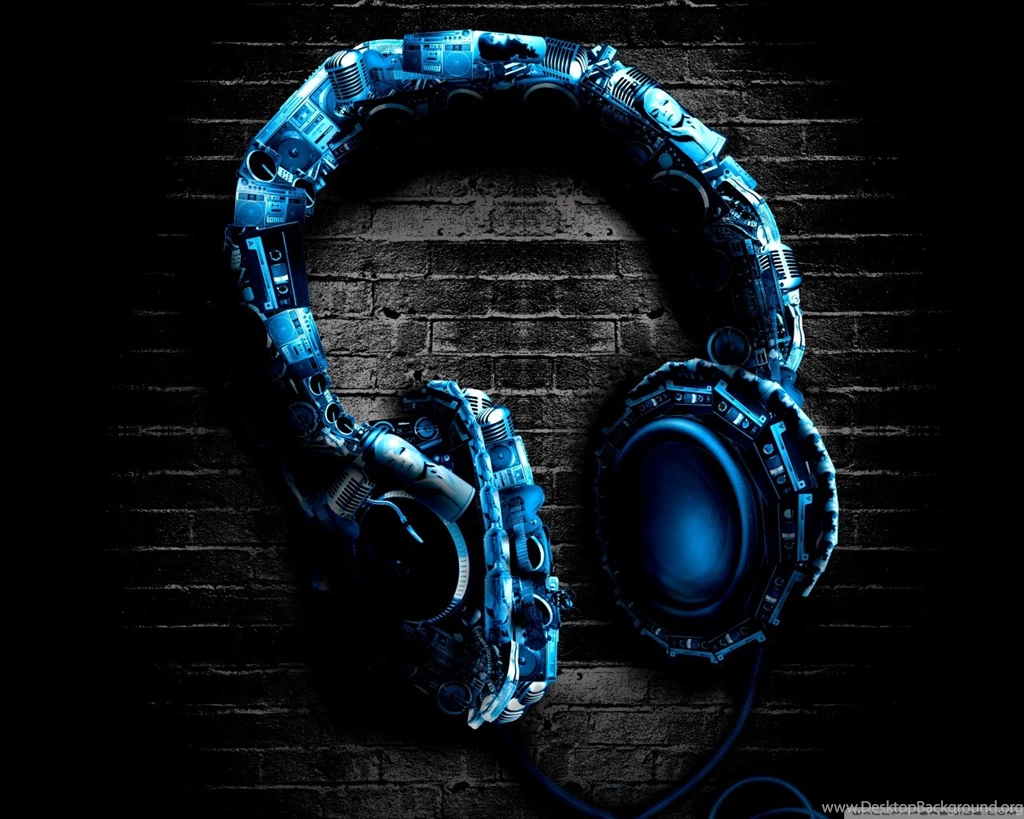 Abstract Headphones HD Desktop Wallpapers : Widescreen : High ...