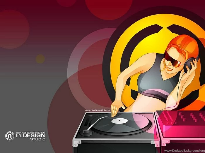 Music DJ Stylish Character Illustration Wallpapers < FileIndex ...