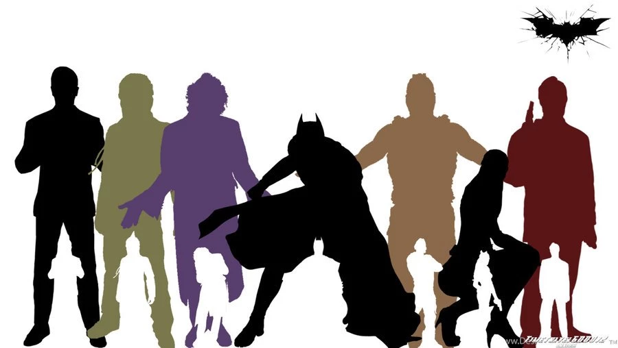 DeviantArt: More Like Batman Trilogy Silhouette Wallpapers ...