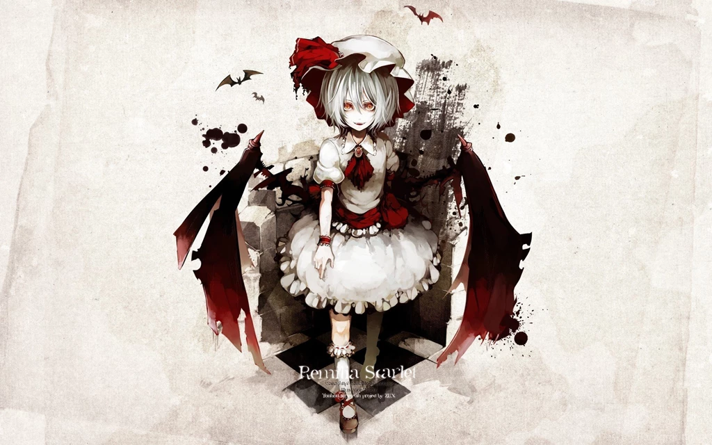 Dark Anime Remilia Scarlet Myspace Best Wallpapers, HQ Backgrounds ...
