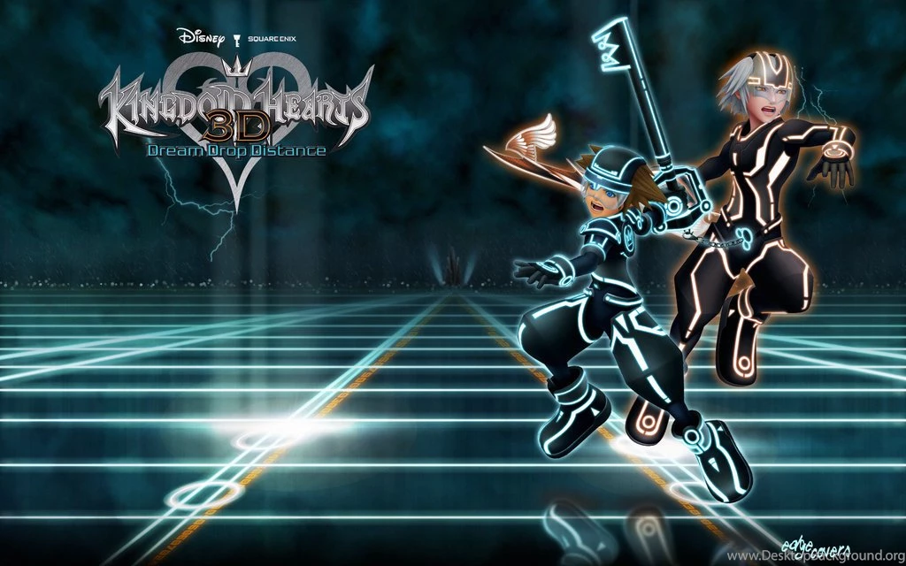 DeviantArt: More Like Kingdom Hearts 3D Wallpaper: Sora N Riku's ...