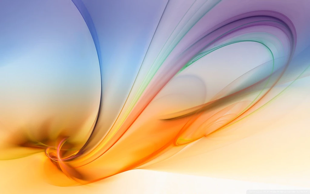 Abstract Aurora Purple And Orange HD Desktop Wallpapers : High ...