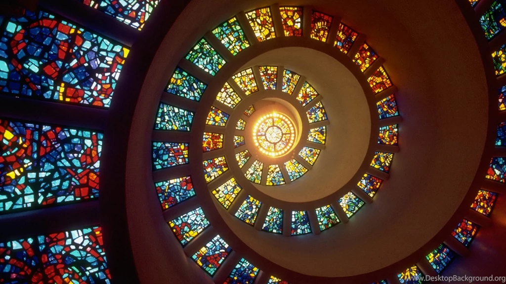 Full HD Wallpapers Helix Stained Glass Infinity, Desktop ...