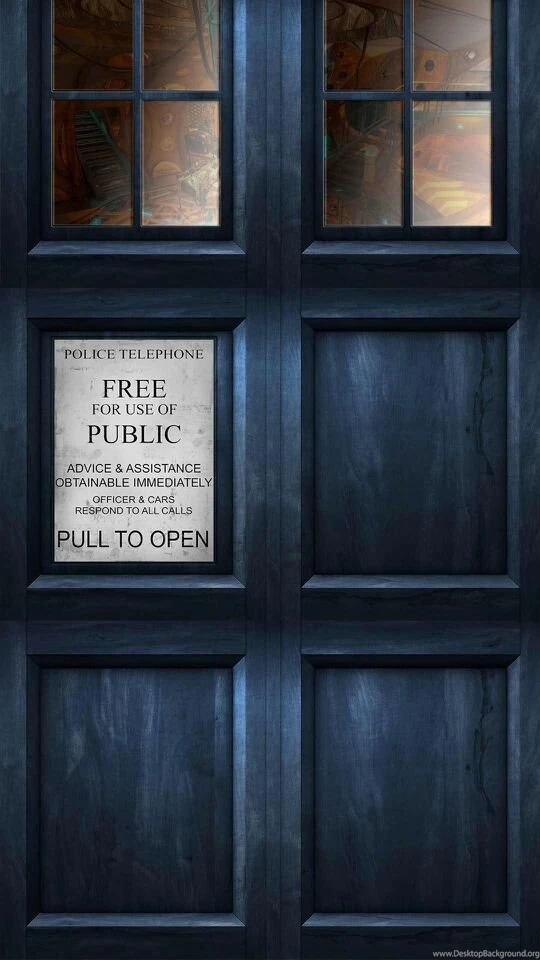 Cute Tardis Background! Good Quality