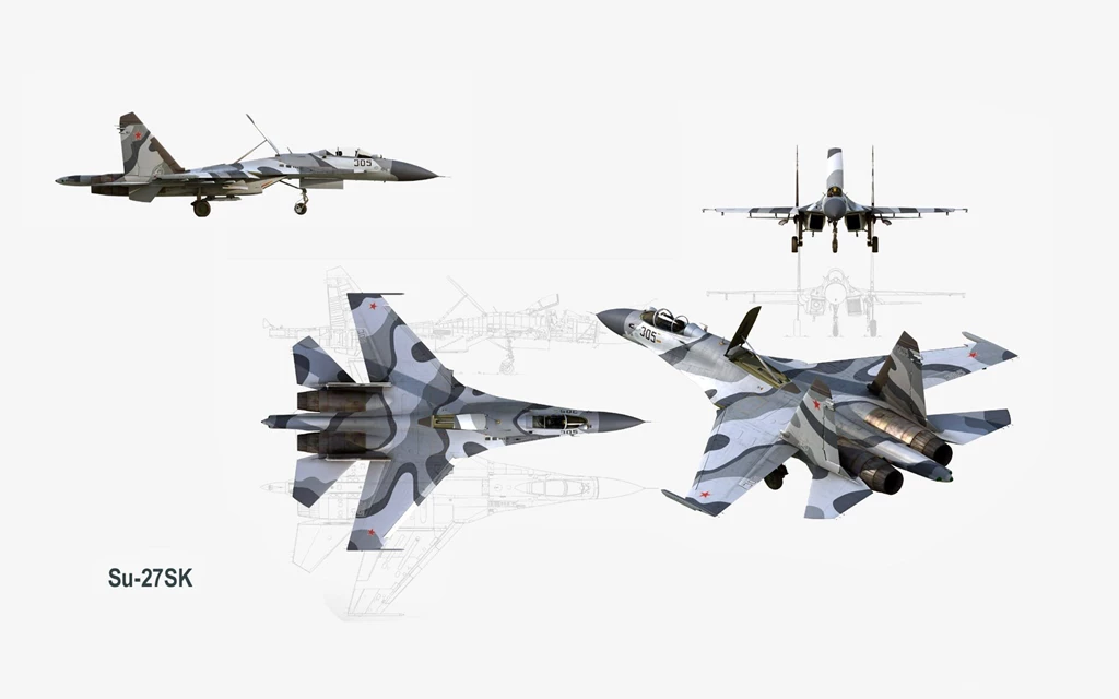 Aircraft Sukhoi Su 27 Flanker Russian Air Force Wallpapers ...