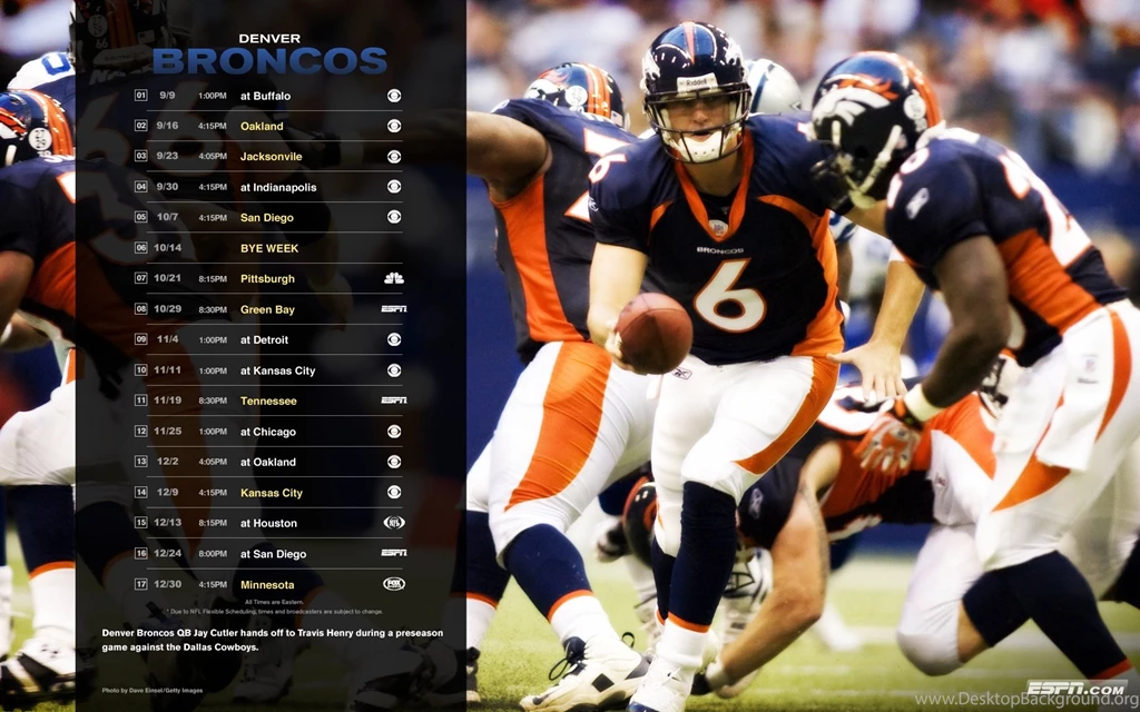 Jay Cutler Broncos Wallpapers