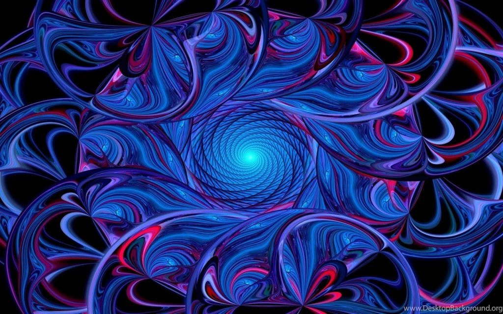 3D Wallpapers Red Blue Wallpaper.