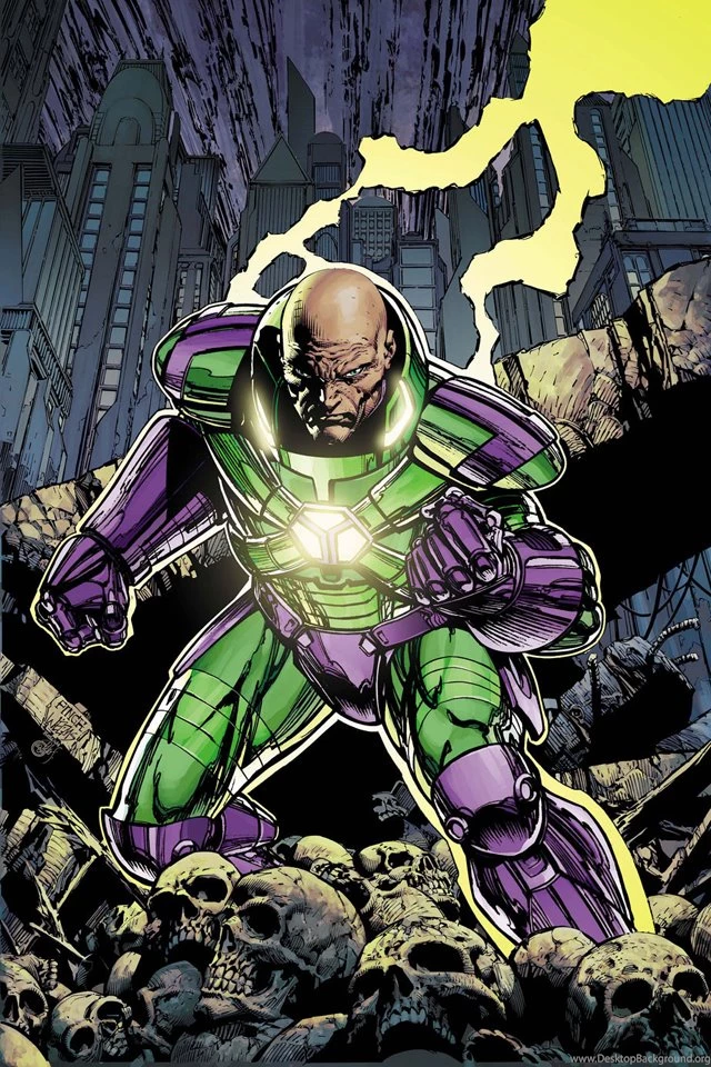 Lex Luthor I4 Drawns Cartoons Wallpapers For iPhone Download Free
