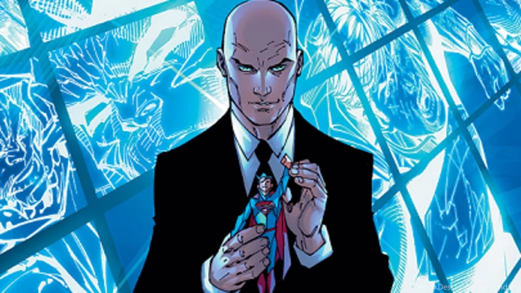 Lex Luthor Comic Face Wallpaper.