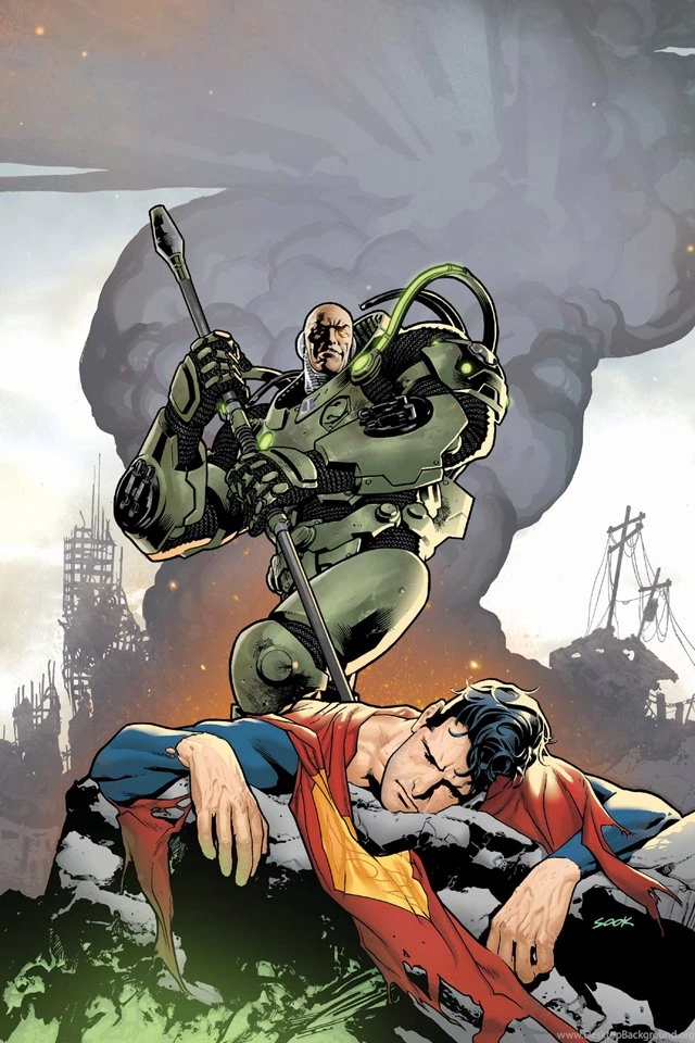 Lex Luthor I4 Drawns Cartoons Wallpapers For iPhone Download Free