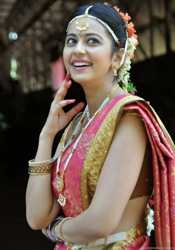 Awesome Rakul Preet Singh Hot Saree Photoshoot