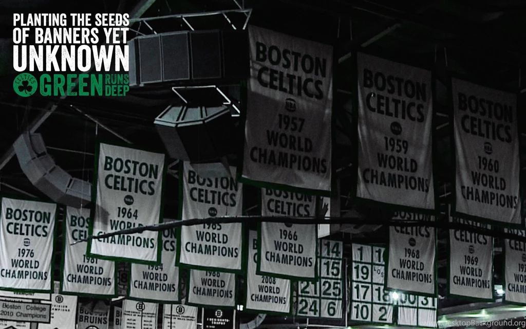 Nba Basketball Boston Celtics Logo Echo Style