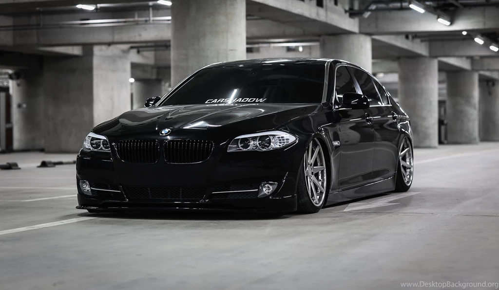 Stance BMW F10 5 Series Tuning Black Wallpapers HD. Free Desktop ...