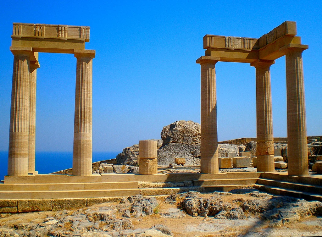 Acropolis Temple Extra Large Wallpapers