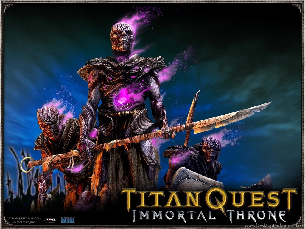 Desktop Wallpapers Titan Quest: Immortal Throne Games