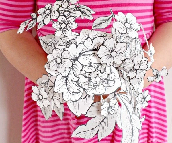 4 Wild DIY Patterned Projects Using Wallpapers   Porch Advice