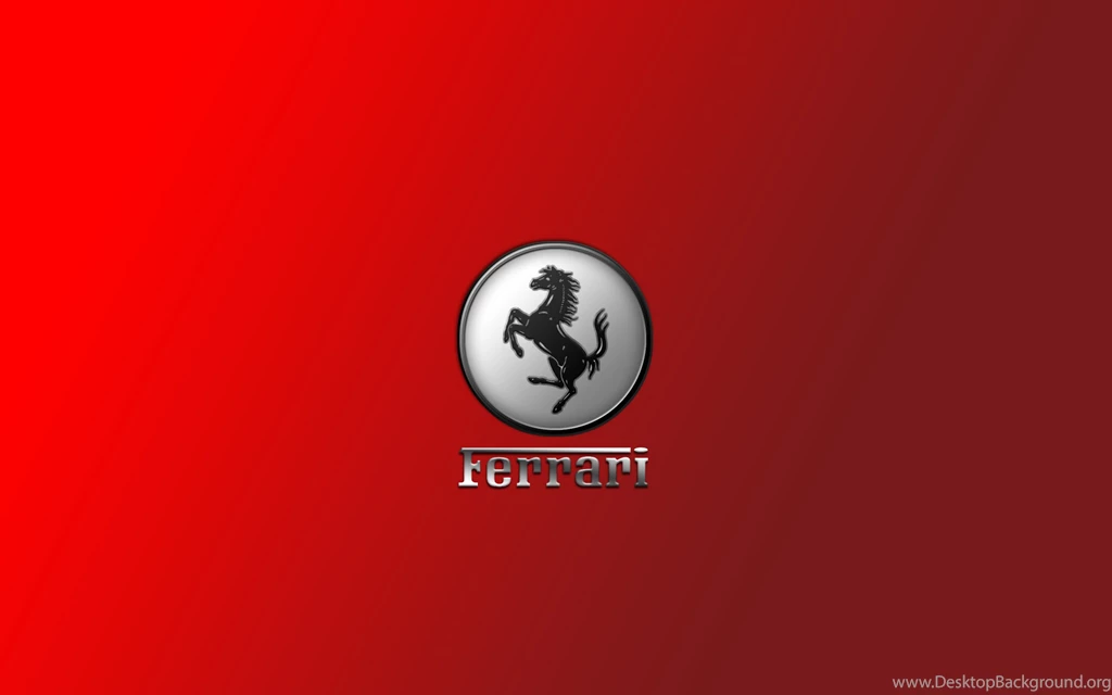 Ferrari Red Logo And Brand Wallpapers