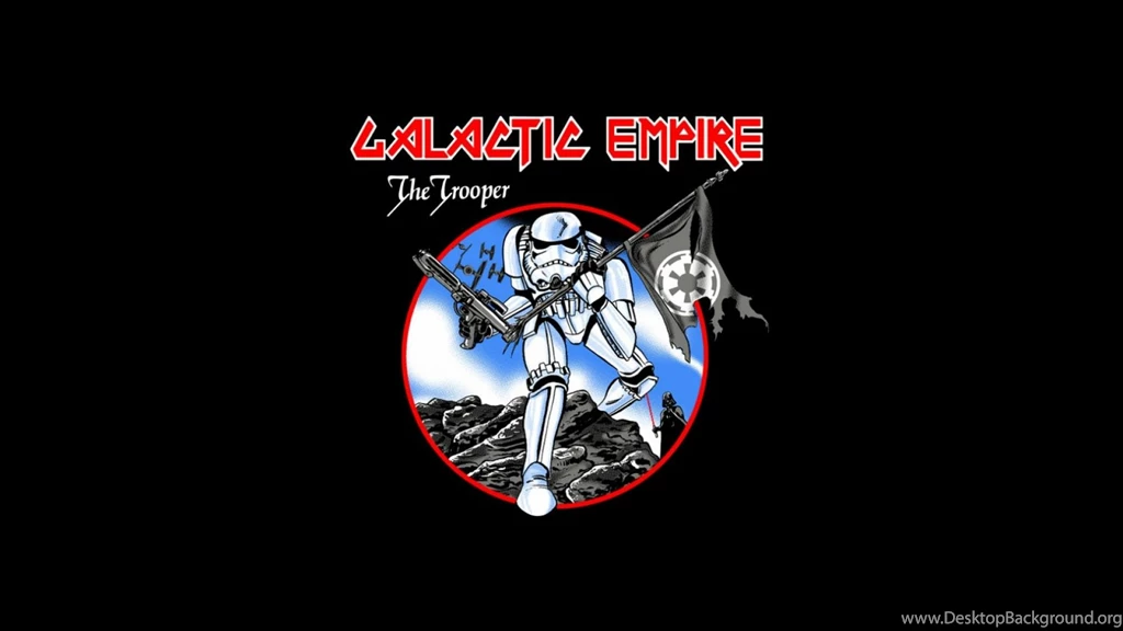 Star Wars Minimalistic Stormtroopers Funny Iron Maiden Trooper ...