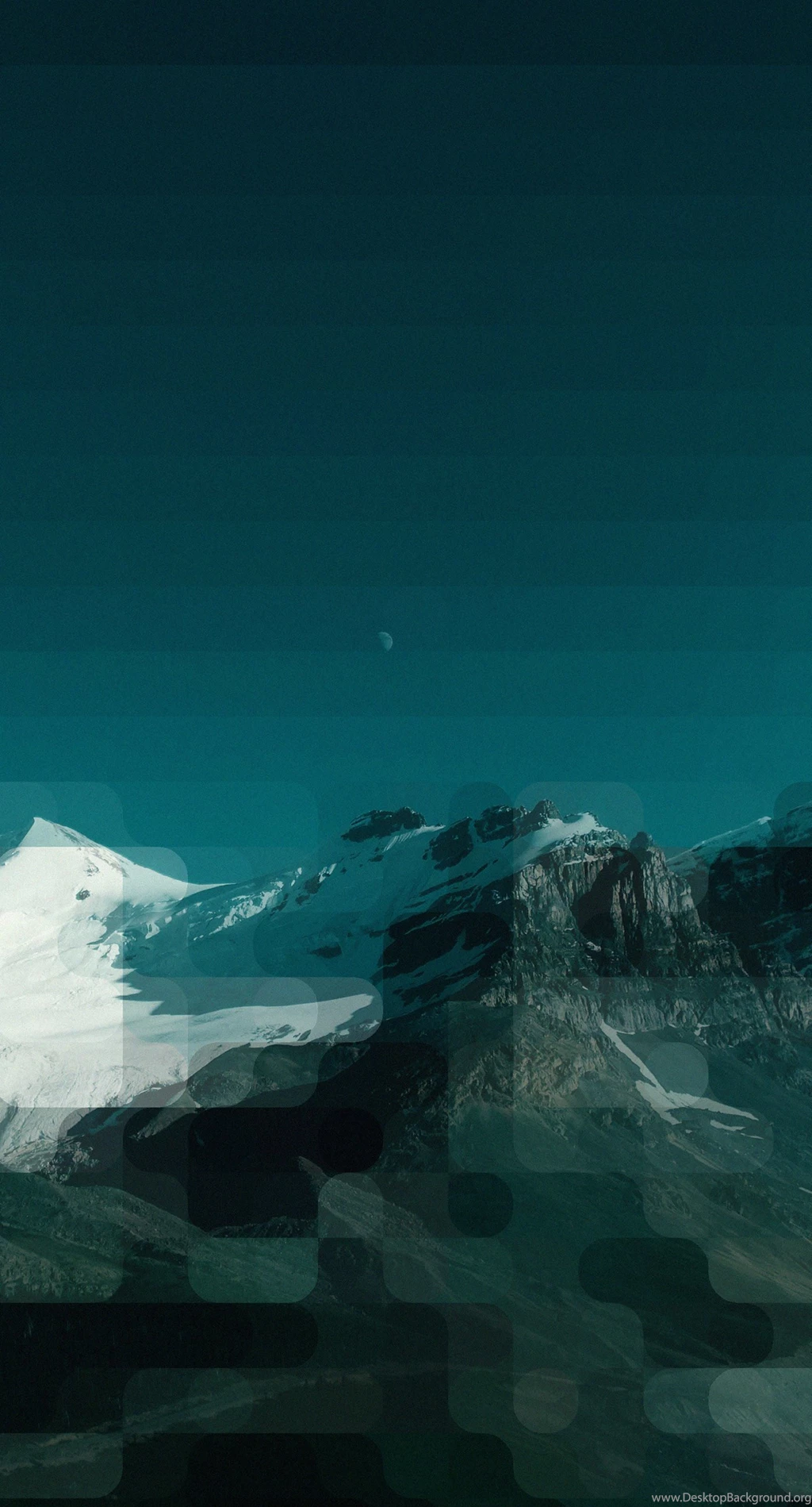 Landscape Lake Pier Green Blue Mountain