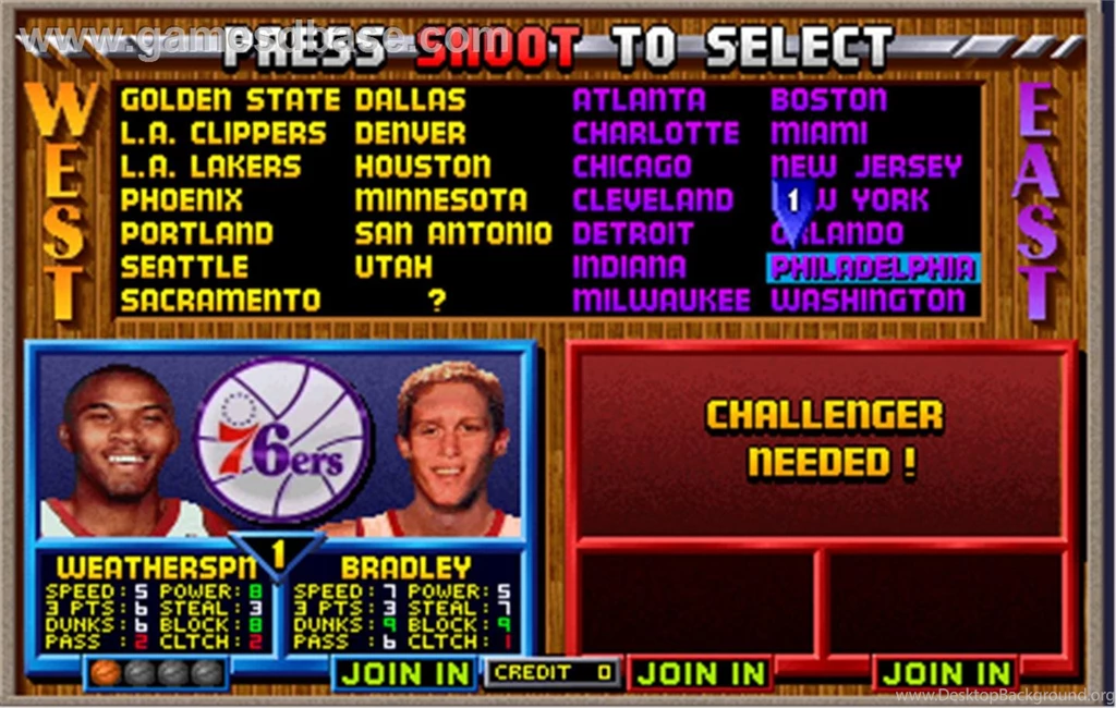 NBA Jam TE Arcade Games Database
