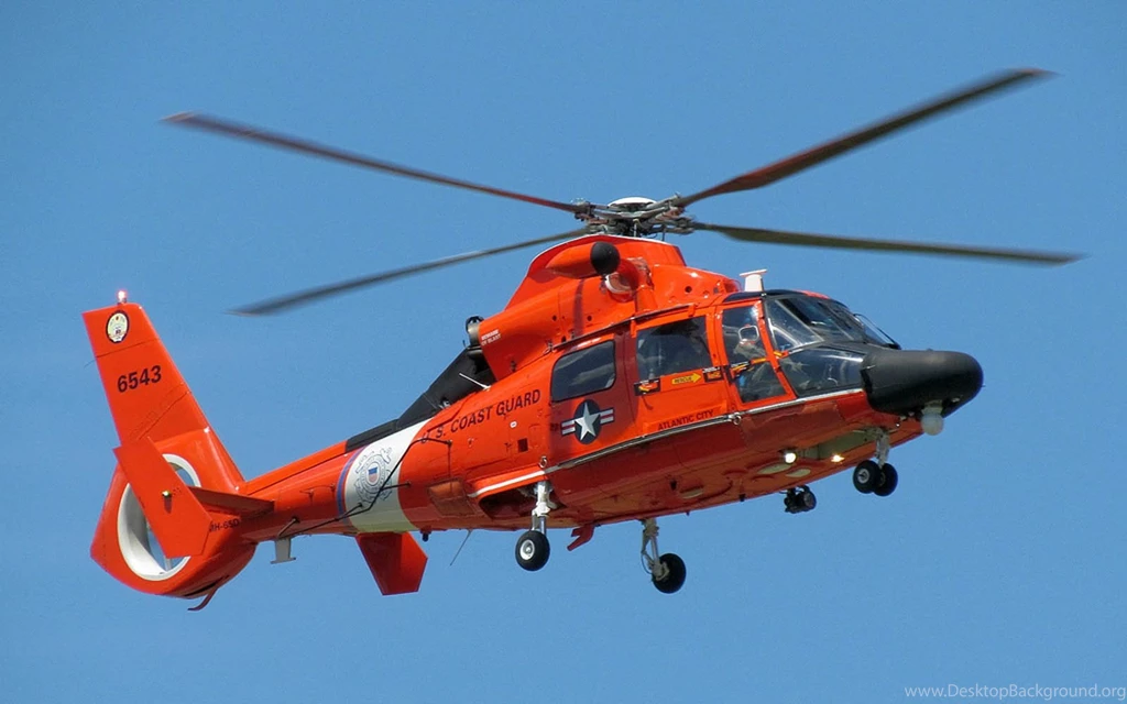 HH 65 Dolphin US Coast Guard Helicopter Wallpapers