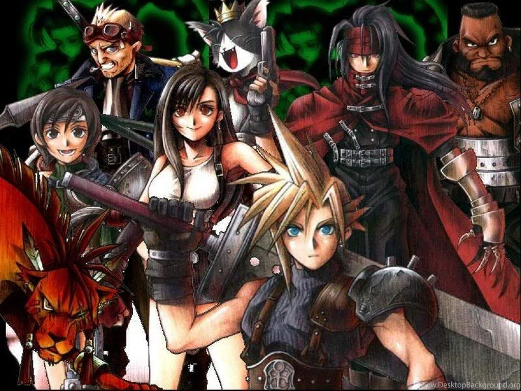 Final Fantasy Free Wallpaper: Final Fantasy 7 Characters