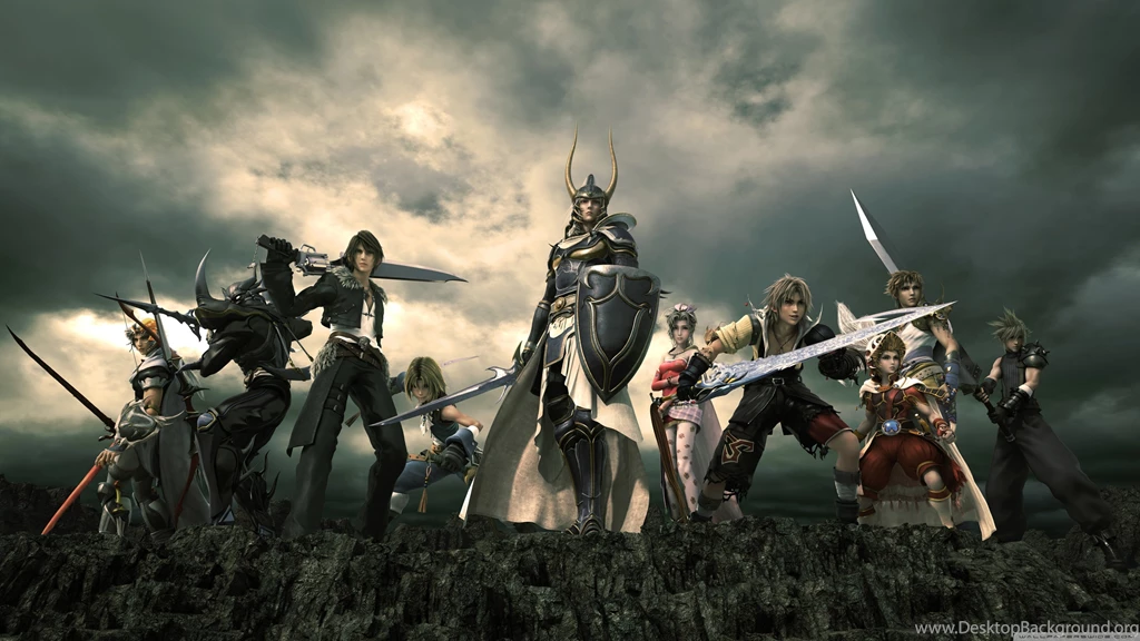 Final Fantasy 7 Characters Wallpaper.