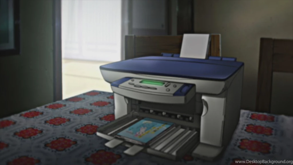 Indoors Illustrations Anime Printer Nichijou Wallpapers