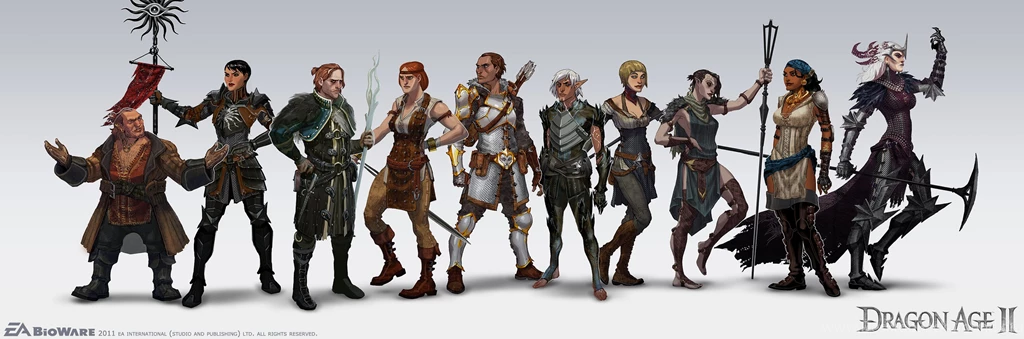 2829x936px PC Dragon Age Ii Wallpapers 1655.04 KB