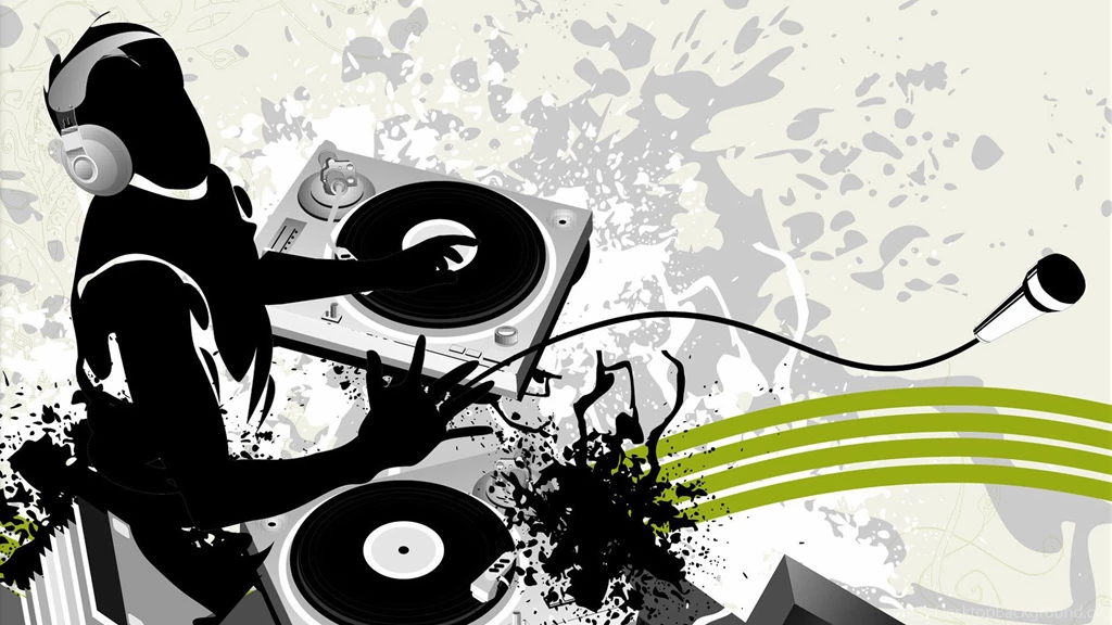 DJ Logo Wallpaper, HD Desktop Wallpapers