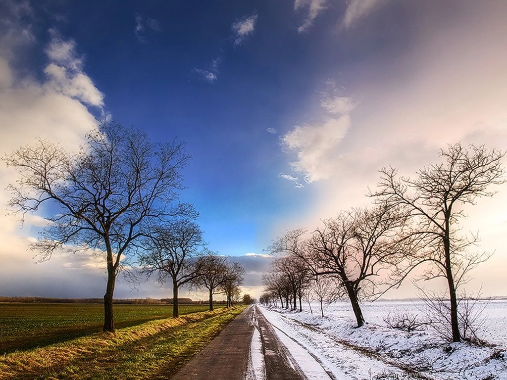Wallpapers Winter Spring The Free 1024x768
