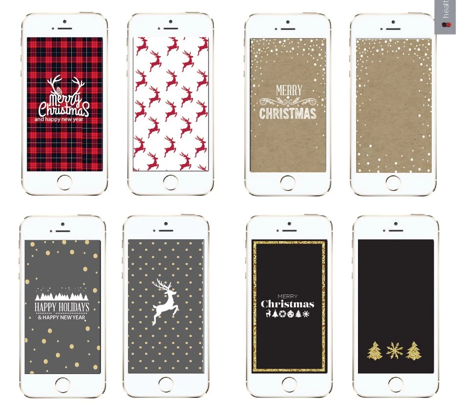 FREE! Chic Holiday Wallpapers