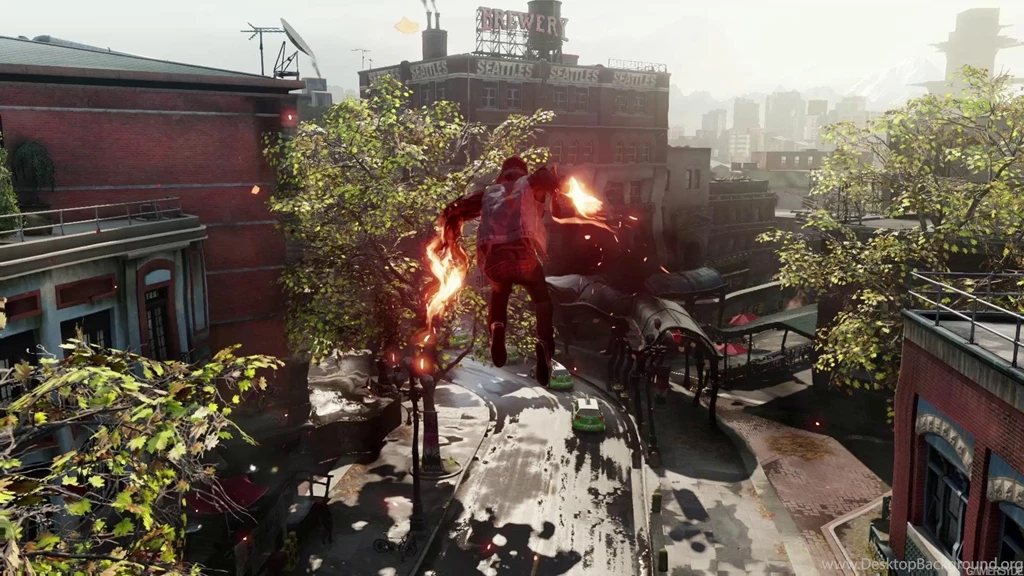 Galerie InFamous: Second Son Fichier: Smoke & Mirrors (1920x1080 ...