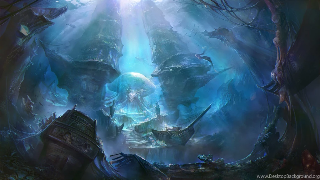 Realm Of The Mermaid Goddess Computer Wallpapers, Desktop ...