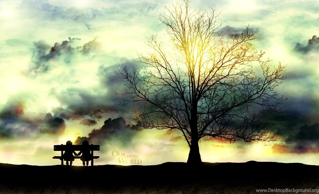 Lovely Img Of Nature And Sitting Swt Lovers Couple Wallpapers Photo ...