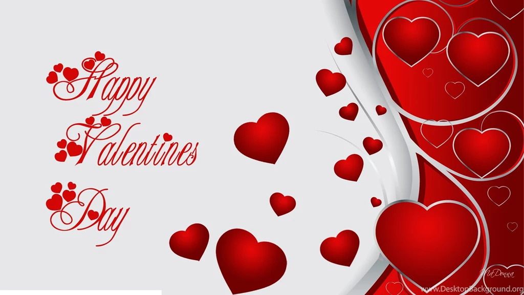 Symbols Of Valentine's Day Be Mine Hearts HD Wallpaper Images ...